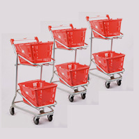 three cart